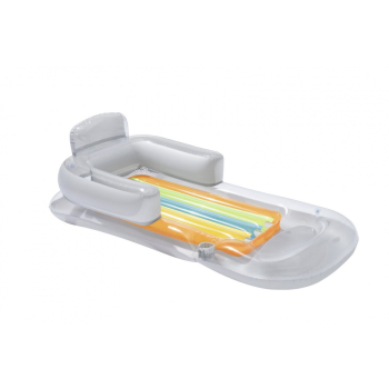 Materac Leżak Biały 161 84 cm BESTWAY